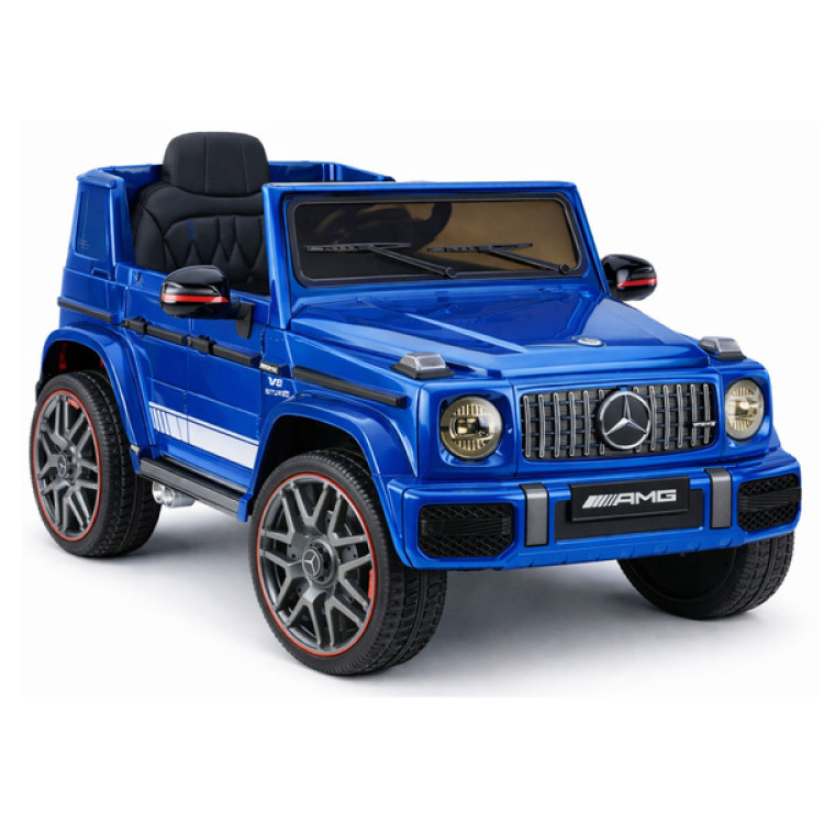 Elektrické autíčko Mercedes AMG G63, lakované - modré